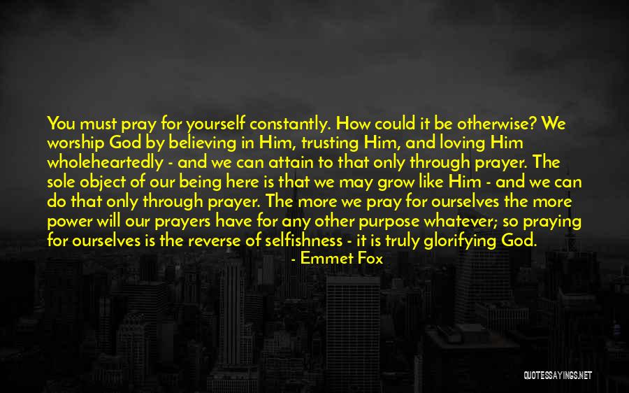 Believing In God's Power Quotes By Emmet Fox Believing In God's Power Quotes By Emmet Fox