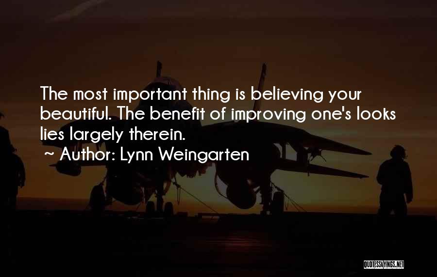 Believing Lies Quotes By Lynn Weingarten