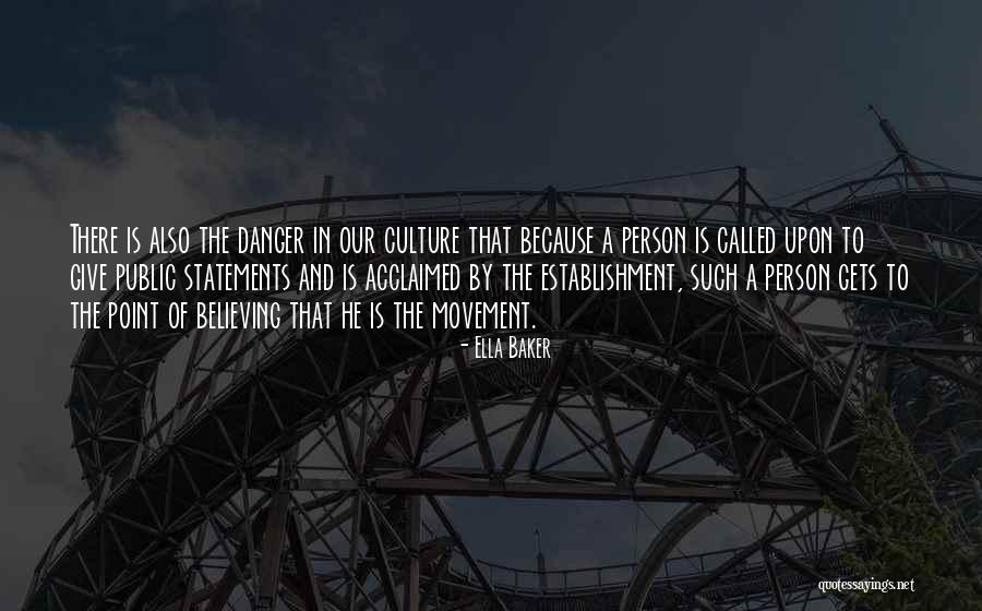 Believing Quotes By Ella Baker Believing Quotes By Ella Baker