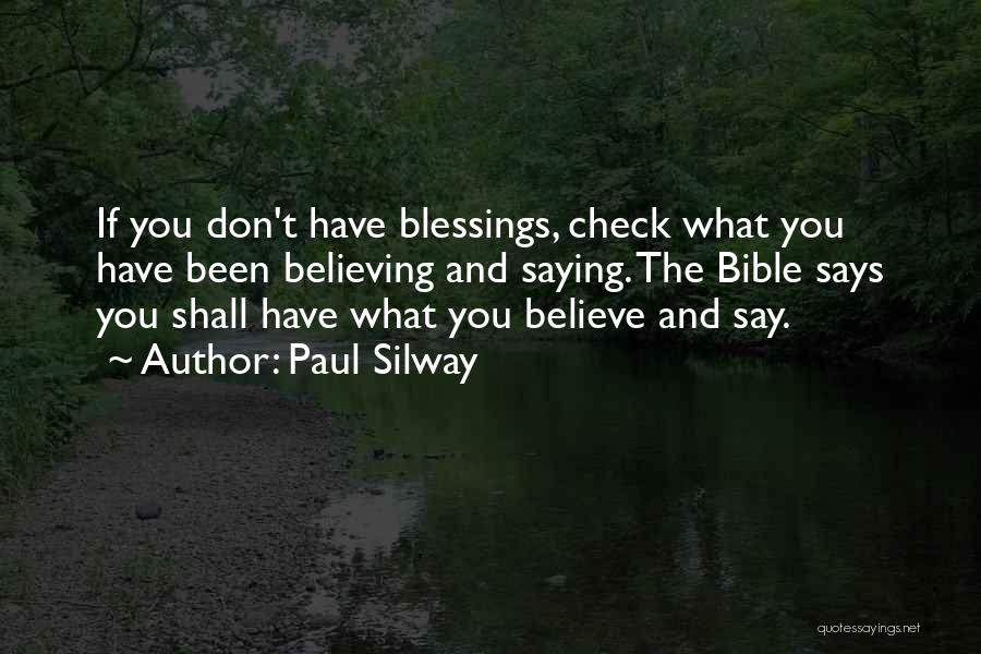 Believing You Can Do Something Quotes By Paul Silway