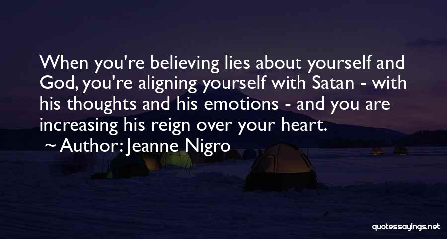 Believing Yourself Quotes By Jeanne Nigro