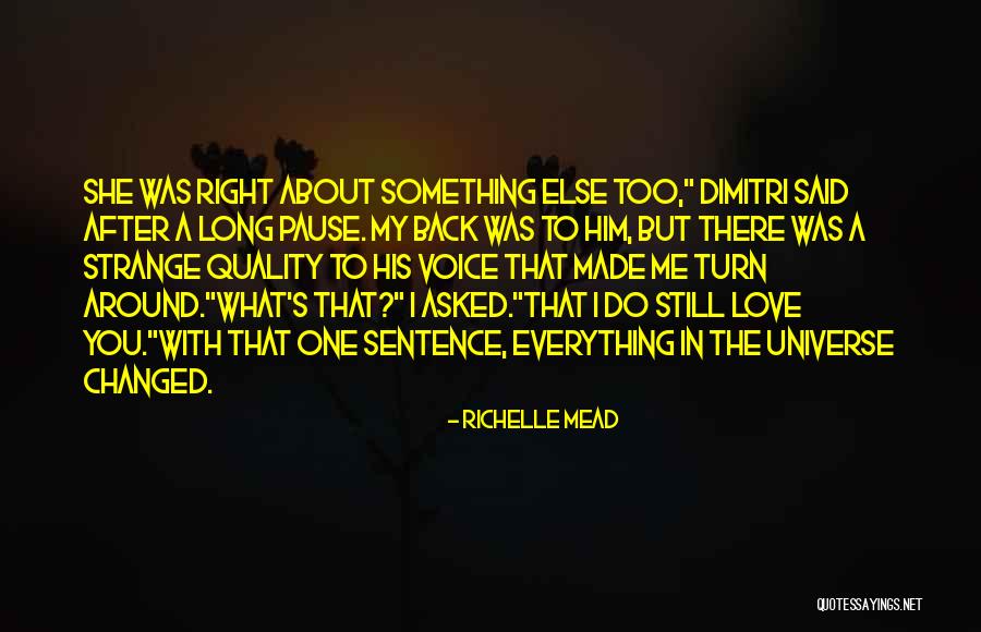 Belikov Quotes By Richelle Mead