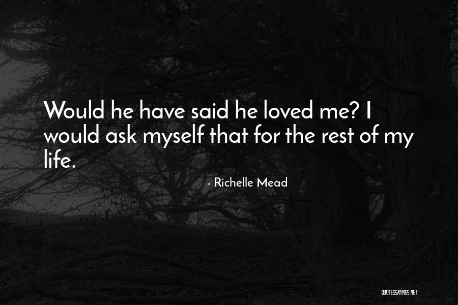 Belikov Quotes By Richelle Mead