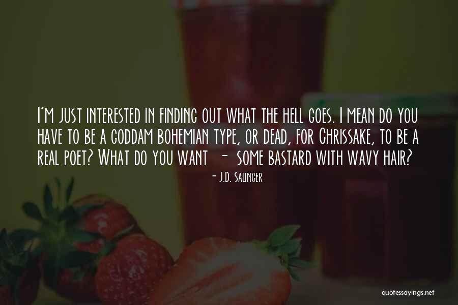 Belisario Restaurant Quotes By J.D. Salinger Belisario Restaurant Quotes By J.D. Salinger