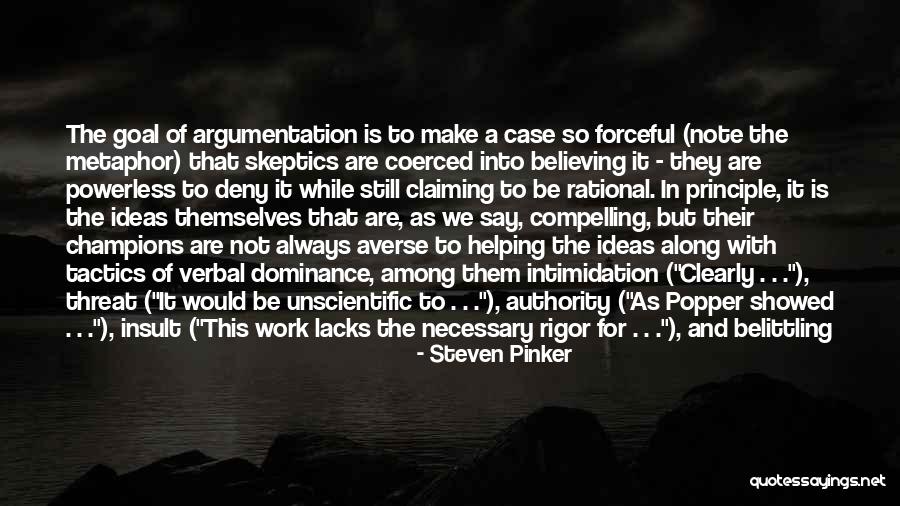 Belittling People Quotes By Steven Pinker Belittling People Quotes By Steven Pinker