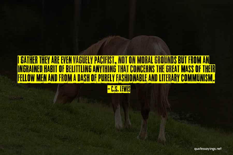 Belittling Someone Quotes By C.S. Lewis Belittling Someone Quotes By C.S. Lewis