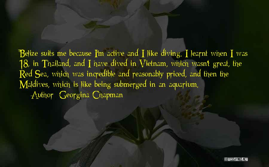 Belize Quotes By Georgina Chapman