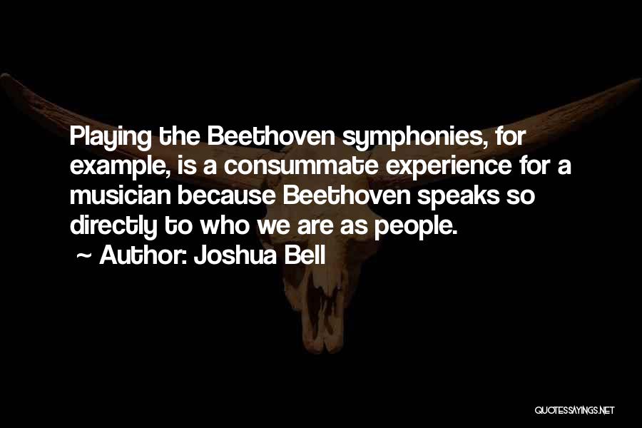 Bell Gets Quotes By Joshua Bell