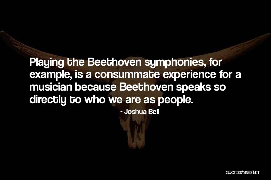 Bell Gets Quotes By Joshua Bell