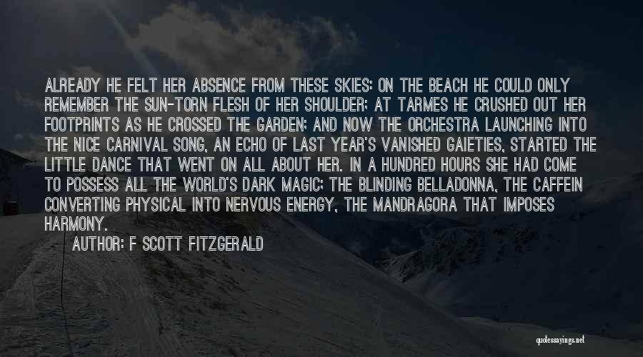 Belladonna Quotes By F Scott Fitzgerald