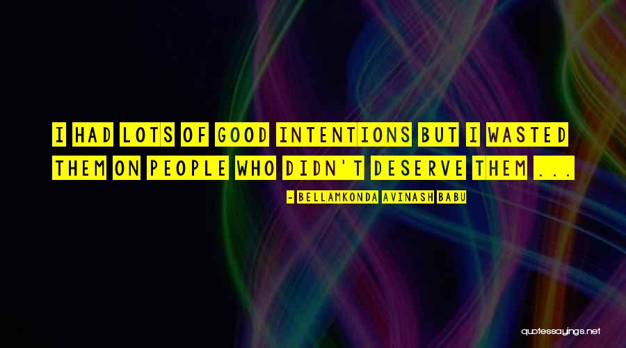 Bellamkonda Avinash Babu Quotes 857732 Bellamkonda Avinash Babu Quotes 857732
