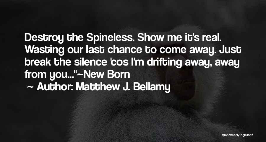 Bellamy Quotes By Matthew J. Bellamy