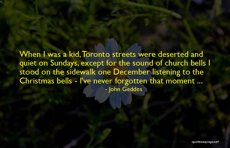 Bells Christmas Quotes By John Geddes