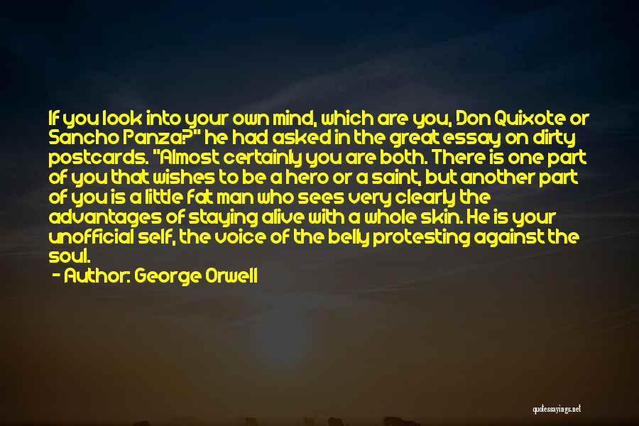 Belly Fat Quotes By George Orwell