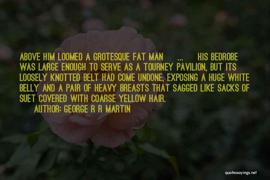 Belly Fat Quotes By George R R Martin