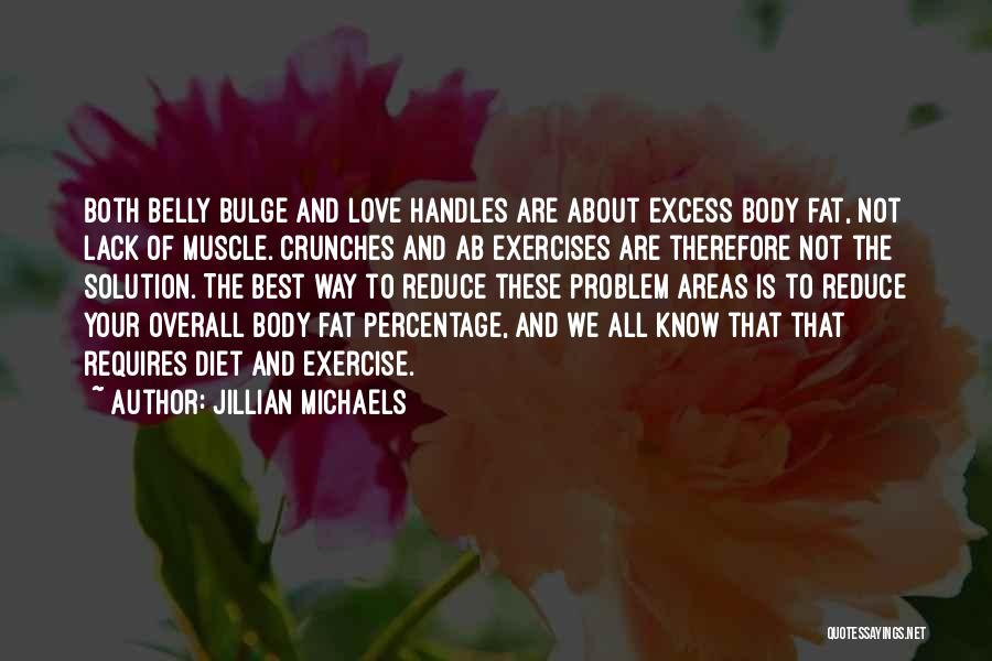 Belly Fat Quotes By Jillian Michaels