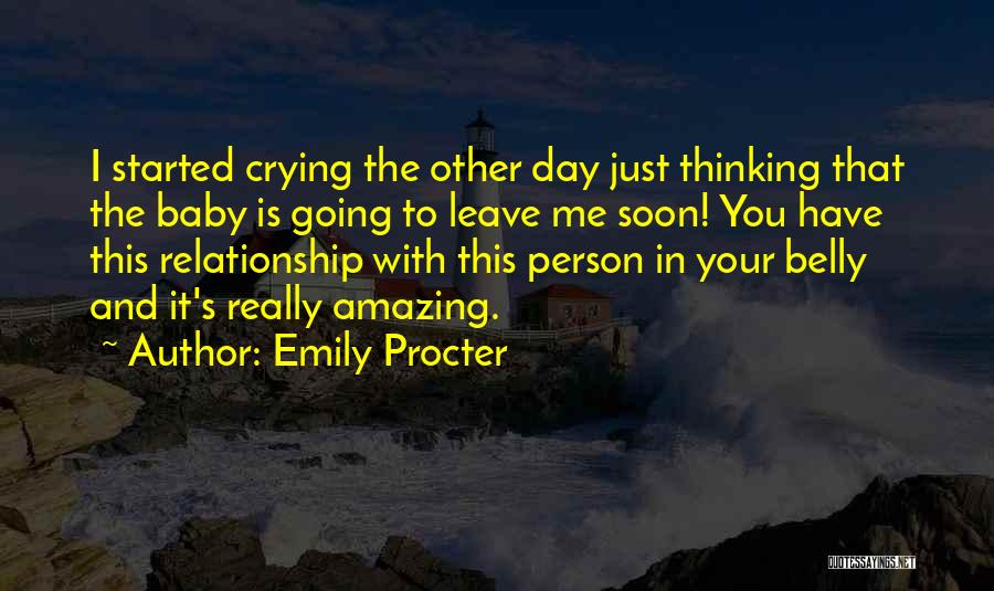 Belly Quotes By Emily Procter