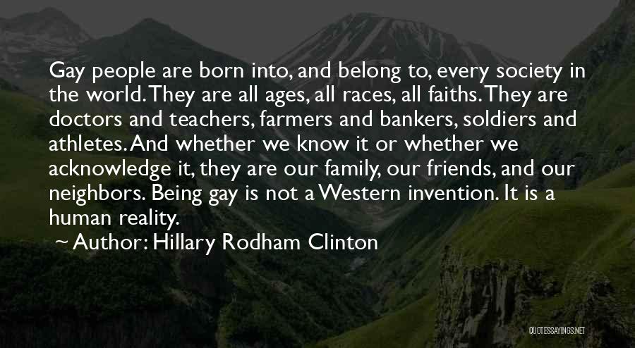 Belong To Family Quotes By Hillary Rodham Clinton