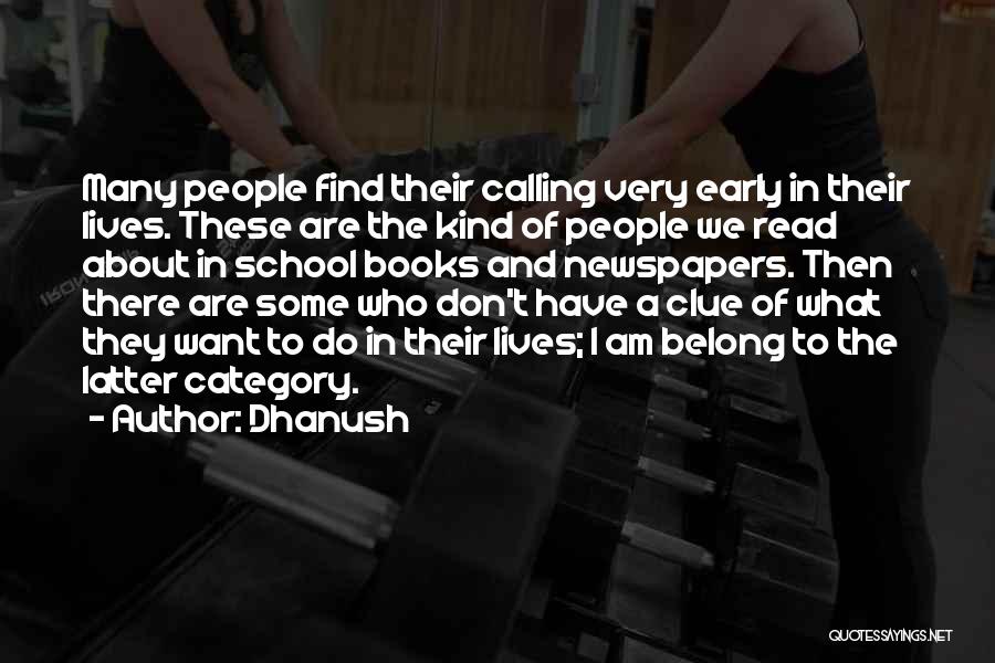 Belong To Quotes By Dhanush