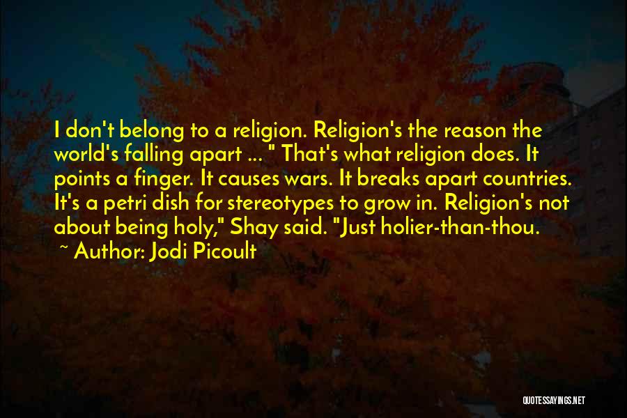 Belong To The World Quotes By Jodi Picoult