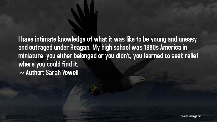 Belonged To You Quotes By Sarah Vowell