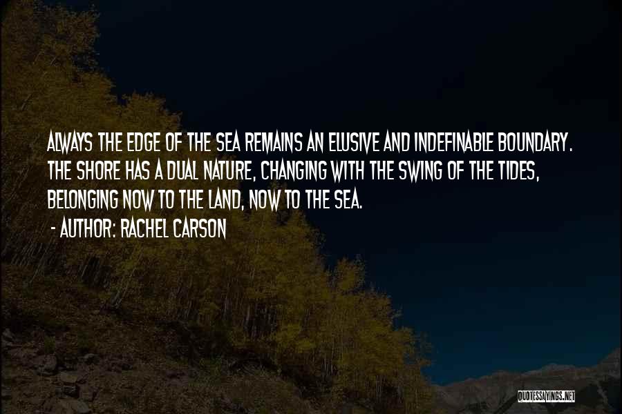 Belonging To The Ocean Quotes By Rachel Carson