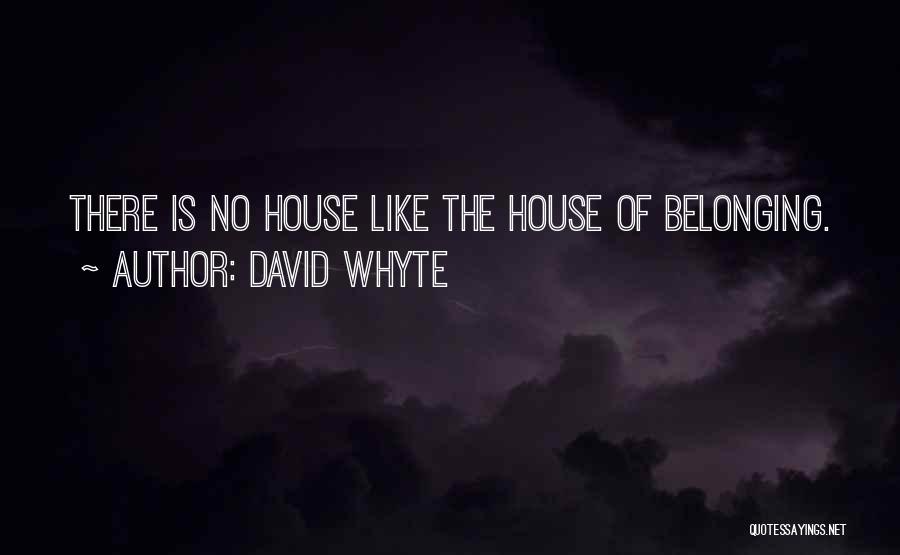 Belonging To Yourself Quotes By David Whyte