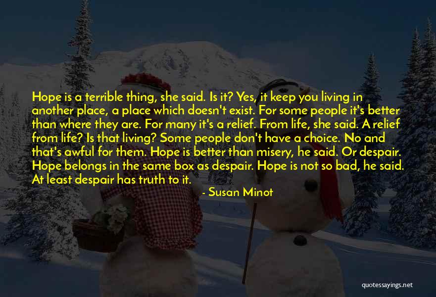 Belongs To You Quotes By Susan Minot