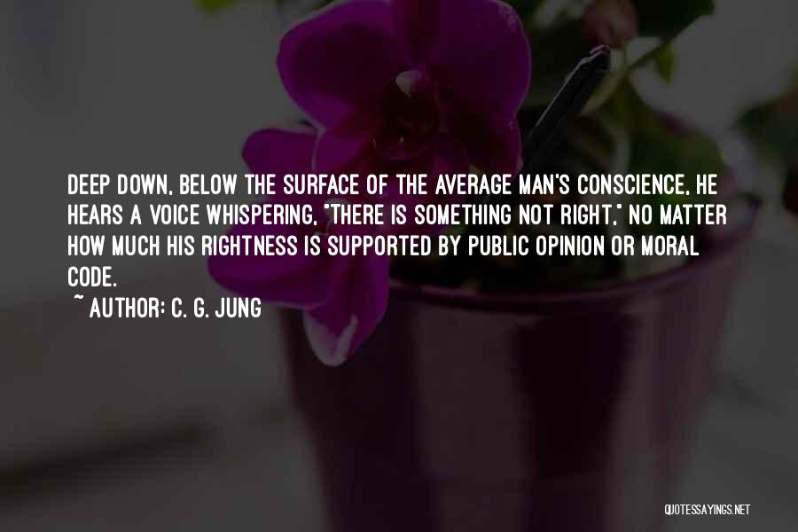 Below Average Quotes By C. G. Jung