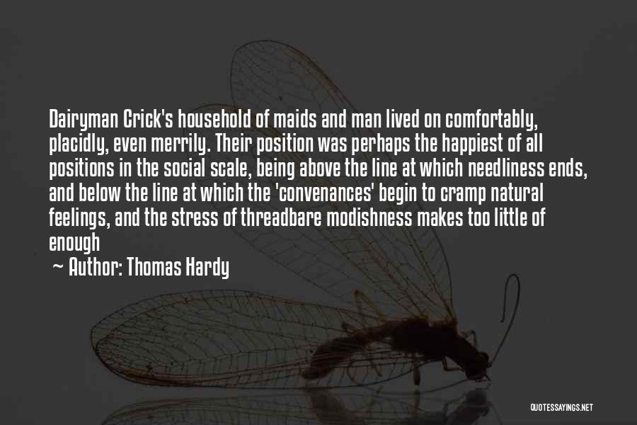 Below The Line Quotes By Thomas Hardy