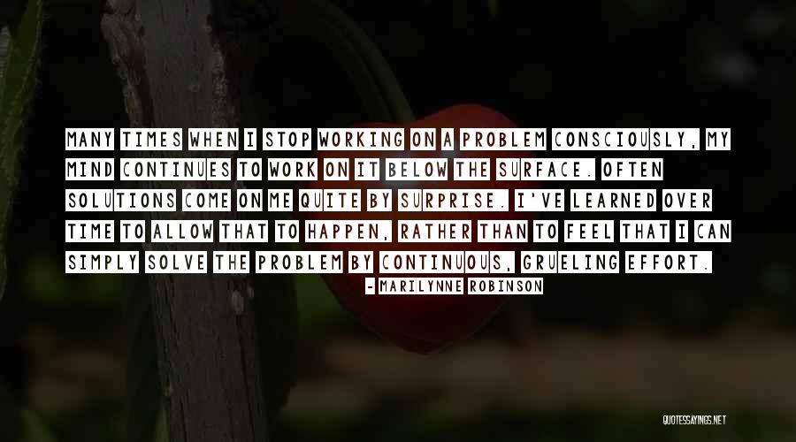 Below The Surface Quotes By Marilynne Robinson Below The Surface Quotes By Marilynne Robinson