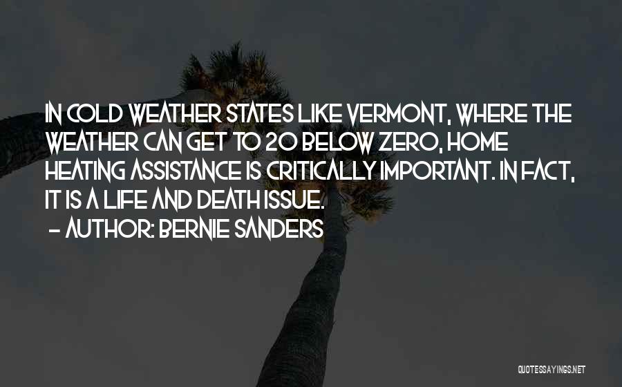 Below Zero Quotes By Bernie Sanders