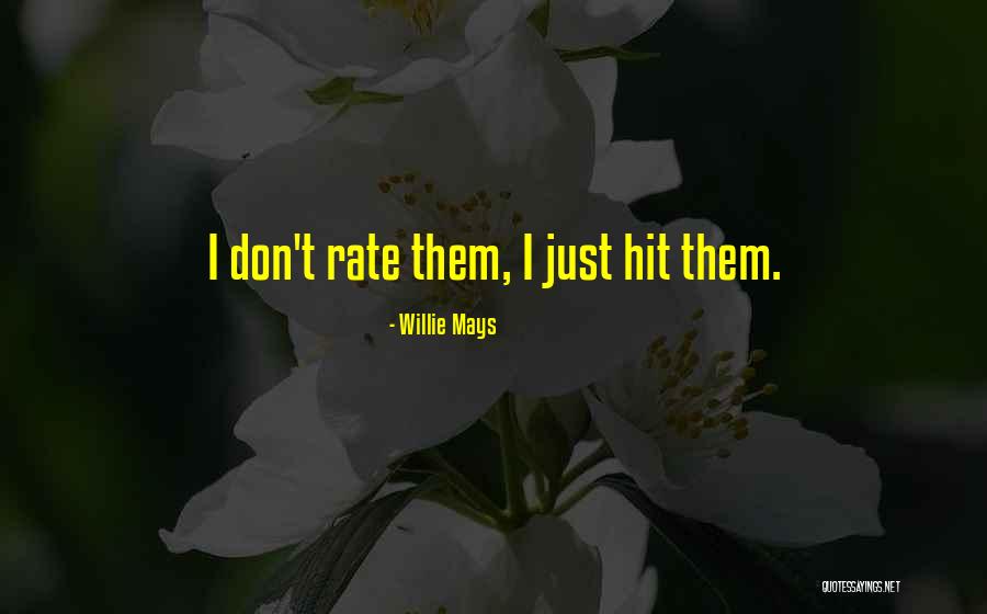 Belulang Hot Quotes By Willie Mays Belulang Hot Quotes By Willie Mays