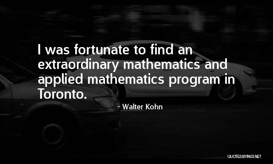 Belum Eco Quotes By Walter Kohn Belum Eco Quotes By Walter Kohn