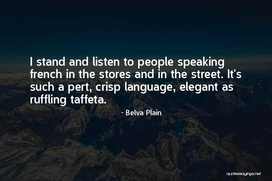 Belva Plain Quotes 490110