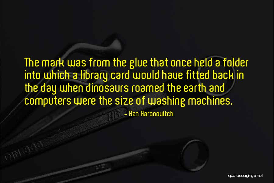 Ben Aaronovitch Quotes 1602190 Ben Aaronovitch Quotes 1602190
