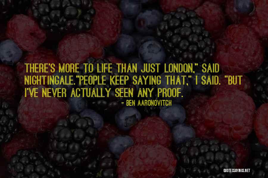 Ben Aaronovitch Quotes 1957126