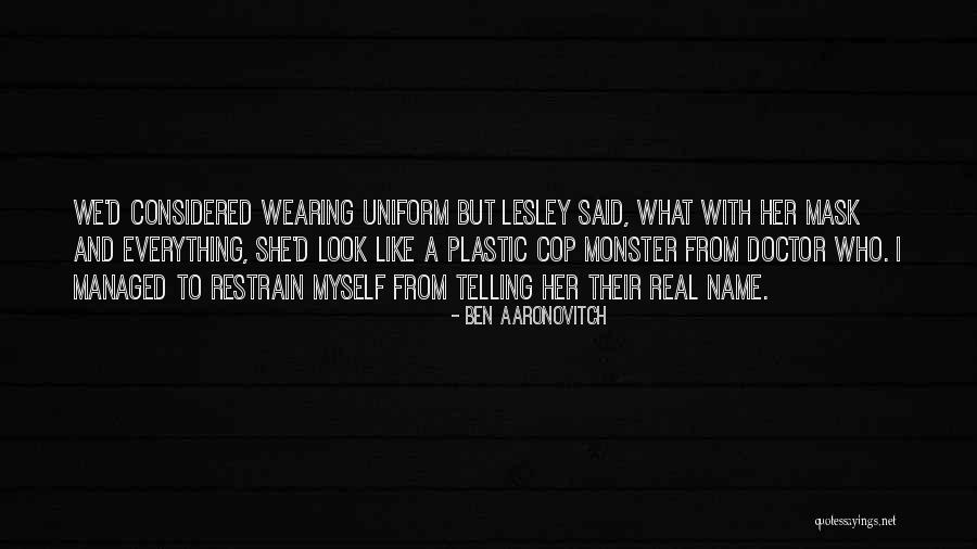 Ben Aaronovitch Quotes 334737 Ben Aaronovitch Quotes 334737