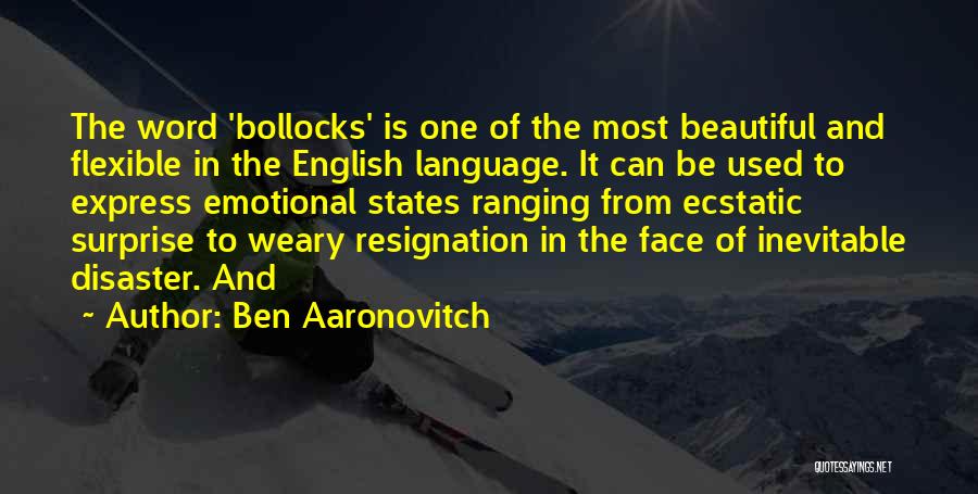 Ben Aaronovitch Quotes 84472