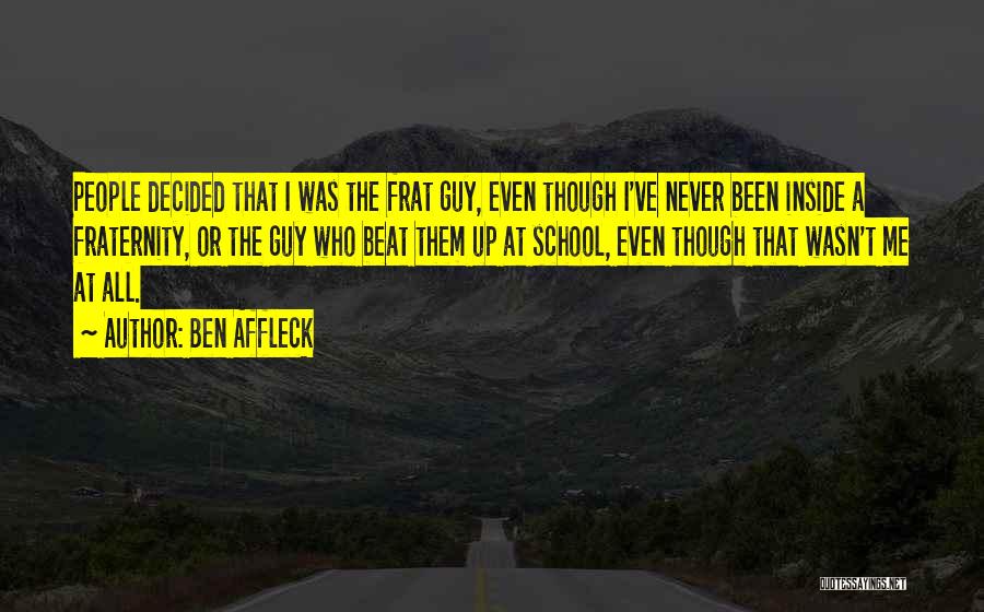Ben Affleck Quotes 273708