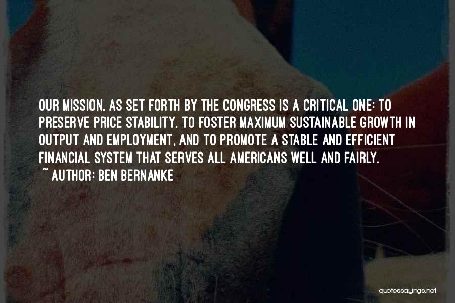 Ben Bernanke Quotes 2127649