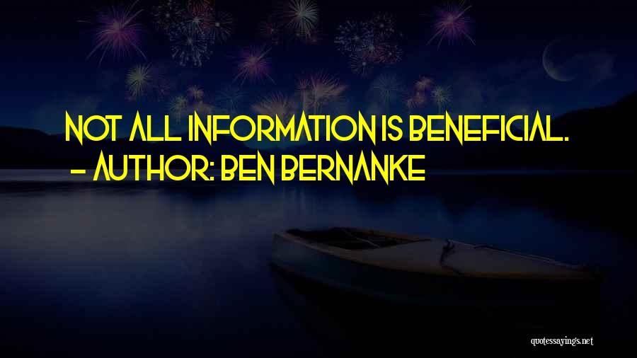 Ben Bernanke Quotes 2211252