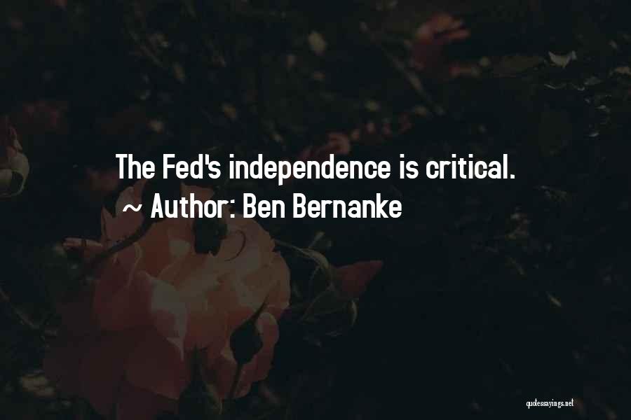 Ben Bernanke Quotes 81347