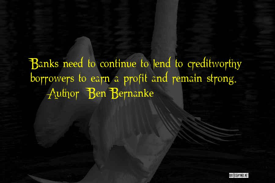 Ben Bernanke Quotes 865256