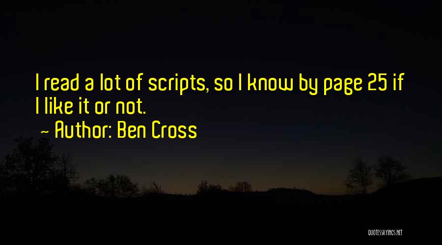 Ben Cross Quotes 416925