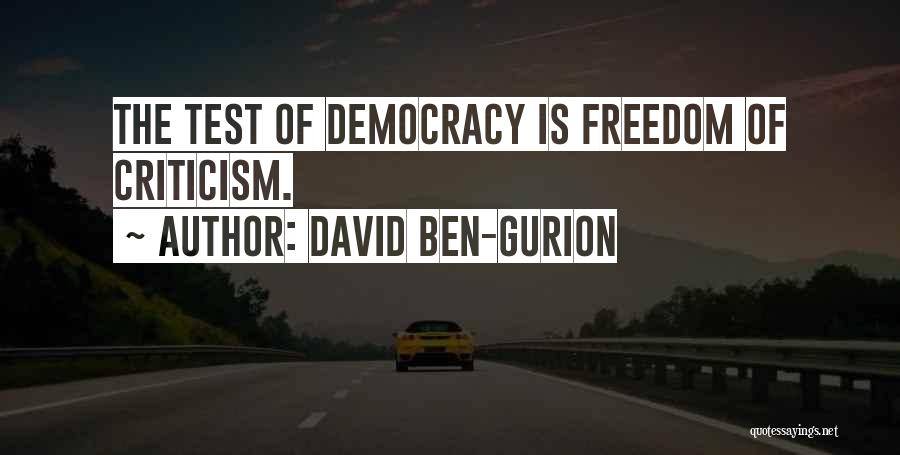 Ben David Quotes By David Ben-Gurion