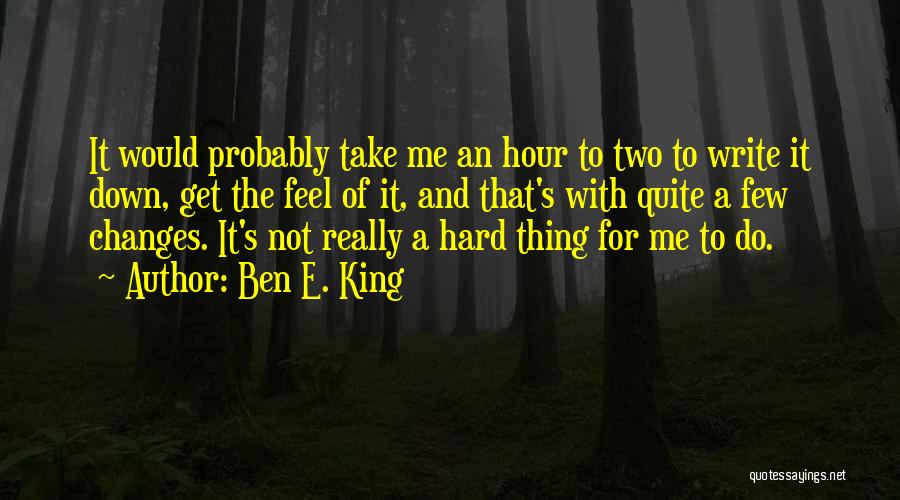 Ben E. King Quotes 718966