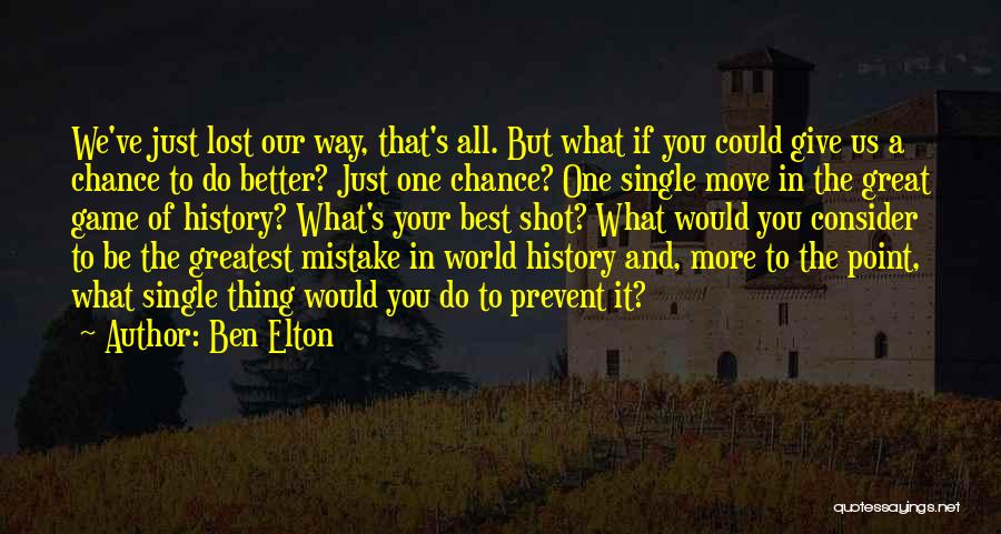 Ben Elton Quotes 2112138