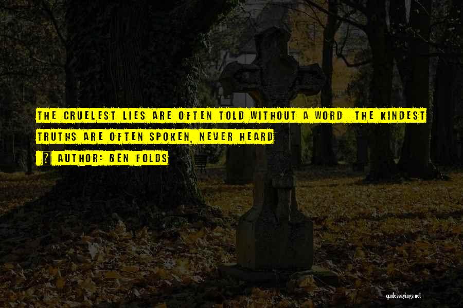 Ben Folds Quotes 731878