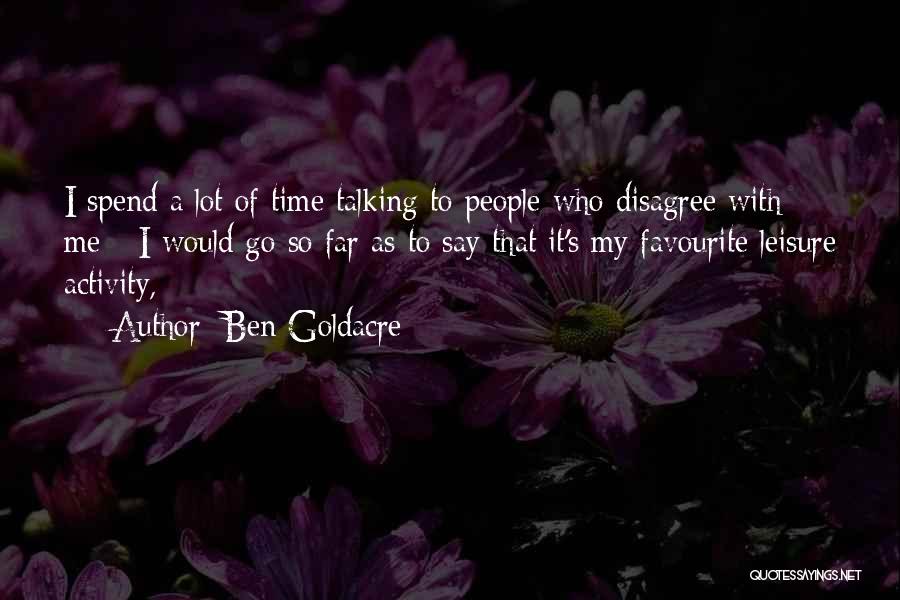 Ben Goldacre Quotes 252017